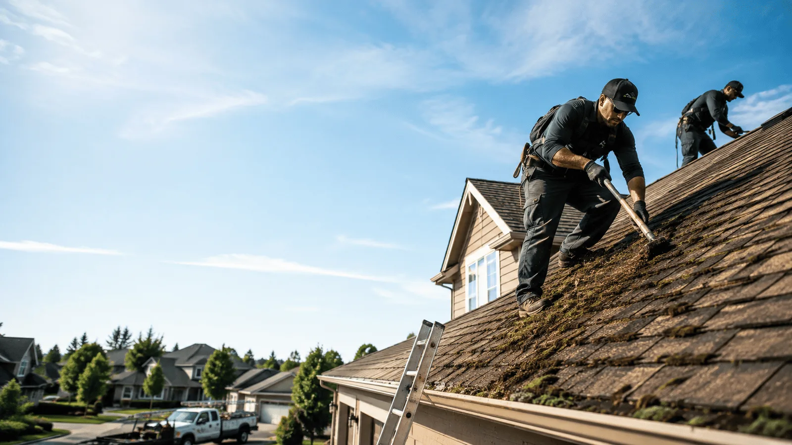 Roof Moss Removal in Giddings, TX near me
